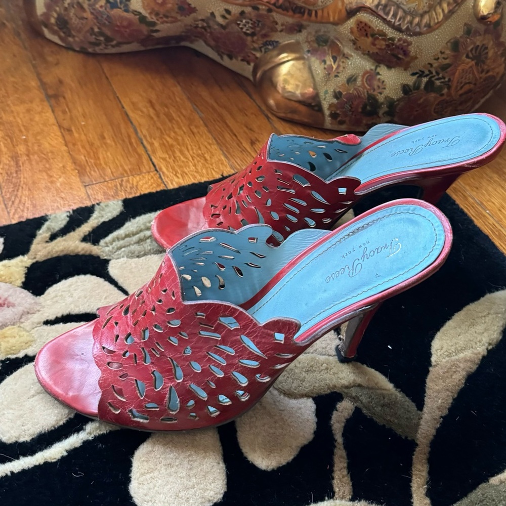 Tracy Reece Laser Cut Mules - Picture 4 of 8